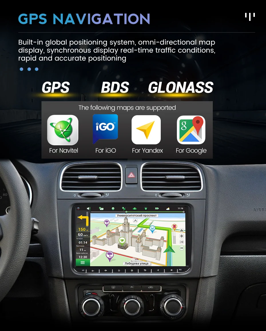2 din Android 11 Carplay автомобильный радиоприемник мультимедийный плеер для VW Volkswagen Passat B7