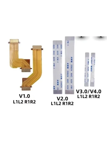 5 комплектов BDM-010 020 030 V1.0 2.0 3.0 LR левый и правый L1 L2 R1 R2 двигатель для подключения ленточного гибкого кабеля, ручка, кнопка, плата контроллера PS5