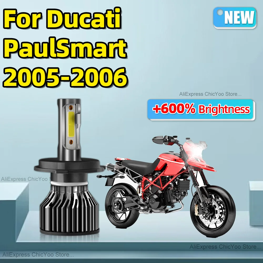 Фары для мотоциклов Ducati PaulSmart 2005 2006 лампы H4 6000 лм фары с высокой яркостью HiLo Beam