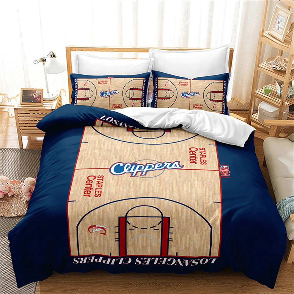 

Basketball Style Bedding Set For Bedroom Soft Bedspreads Home Dector Comefortable Duvet Cover Quality Quilt Cover And Pillowcase
