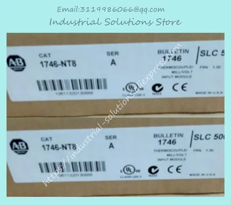 

Новый промышленный контрольный ПЛК-модуль 1746-NT8