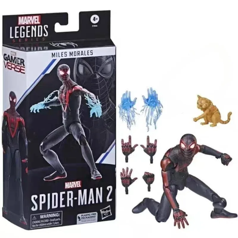 Фото Игровая фигурка Hasbro Spot Marvel Legends Spider-Man Miles, 6 дюймов, коллекционная модель, подарок №1