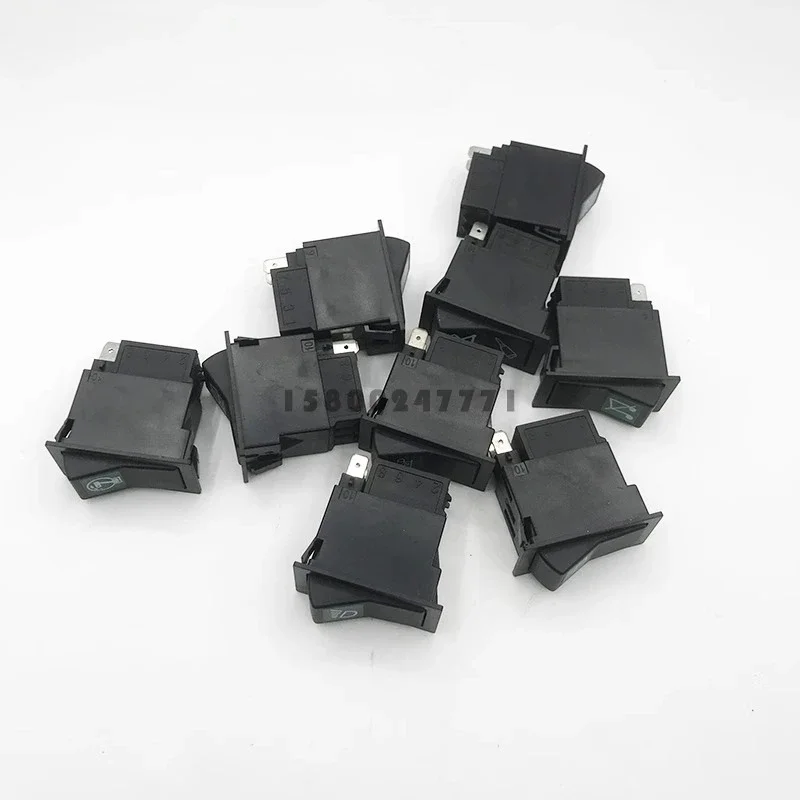 Фото Кнопка включения фар стеклоочистителя, детали экскаватора для Lingong EC140B 210B 240B 360B 135B EC290B EC700B EC460B №1