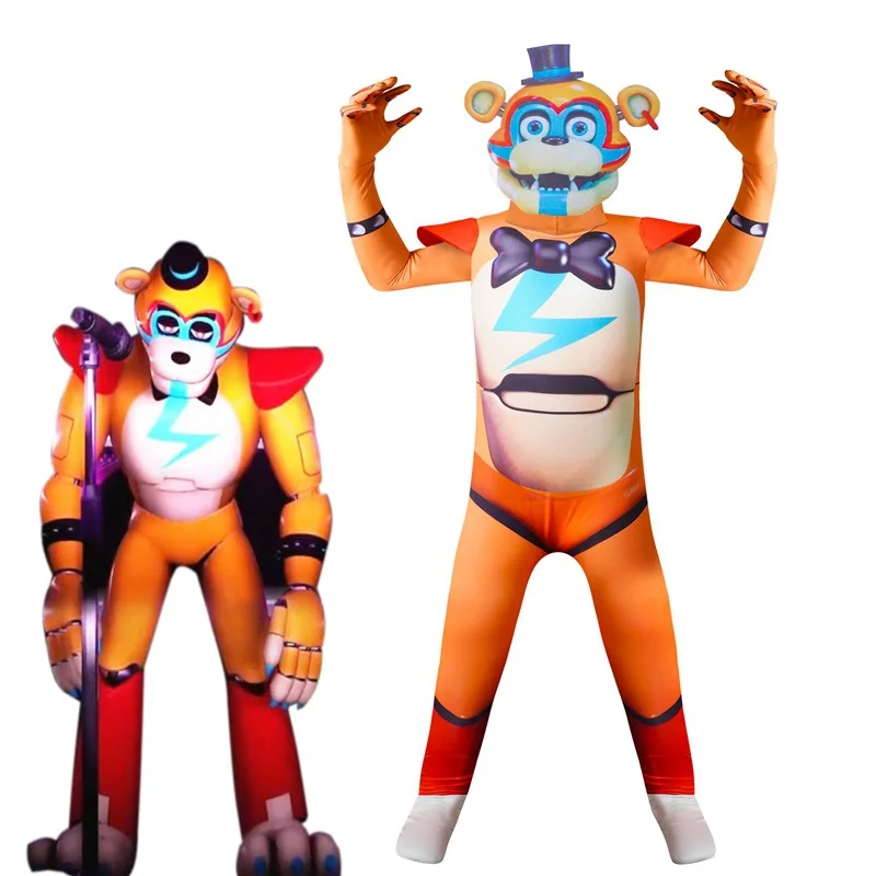 

Kids Halloween Costume Game Charactor Security Bug Bobysuit Carnival Party Creepy Costumes Toddler Boys Christmas Gift Clothing