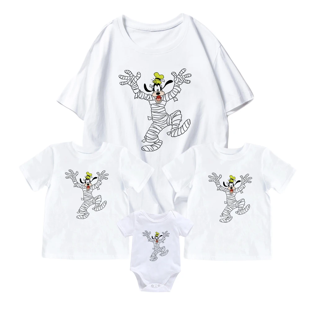 

Хэллоуин, диснеевский принт, семейный образ, сочетающийся со смешной мамой, графика, высокое качество, Лидер продаж, наряды для мам и детей, м...