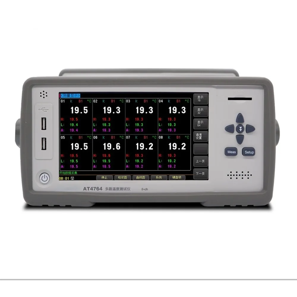 

AT47XX SERIES SCAN TESTING HIGH ISOLATION VOLTAGE MULTI-CHANNEL TEMPERATURE METER