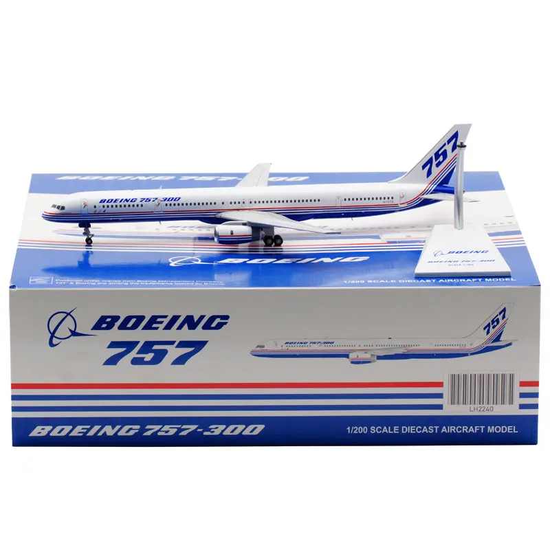 

Diecast 1:200 Scale Original Paint B757-300 N757X Alloy Airplane Model Collection Souvenir Ornaments Toys Gift Show
