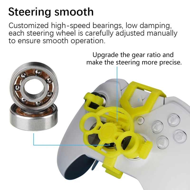 Гоночные игры мини-рулевое колесо с 3D-печатью вспомогательный контроллер