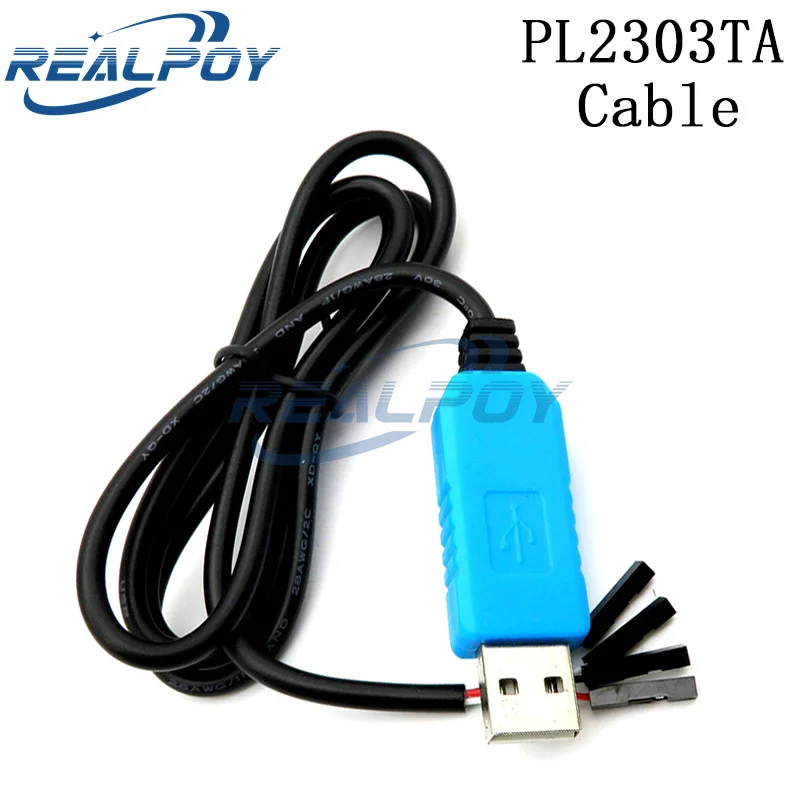 Модуль адаптера преобразователя PL2303 PL2303HX/PL2303TA USB в RS232 TTL с пыленепроницаемой