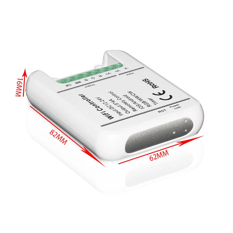 5-канальный Wi-Fi-регулятор полноцветный RGB/RGBW/WW/CW диммер режим воспроизведения