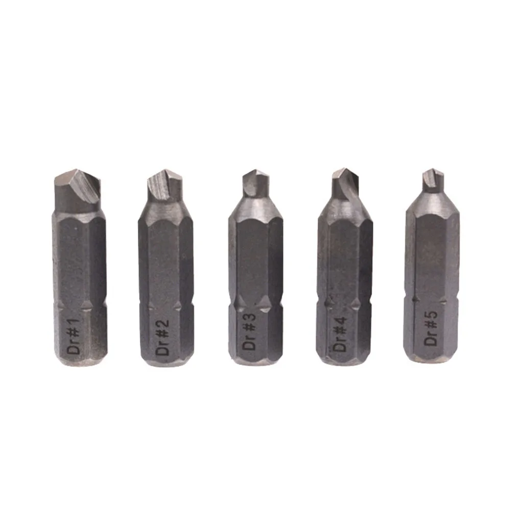 

22pcs/set Damaged Screw Extractor Set Stripped Screws Bolt Stud Remover Bits Rotary Screwdriver Screw Remover Kit Non-slip Shank