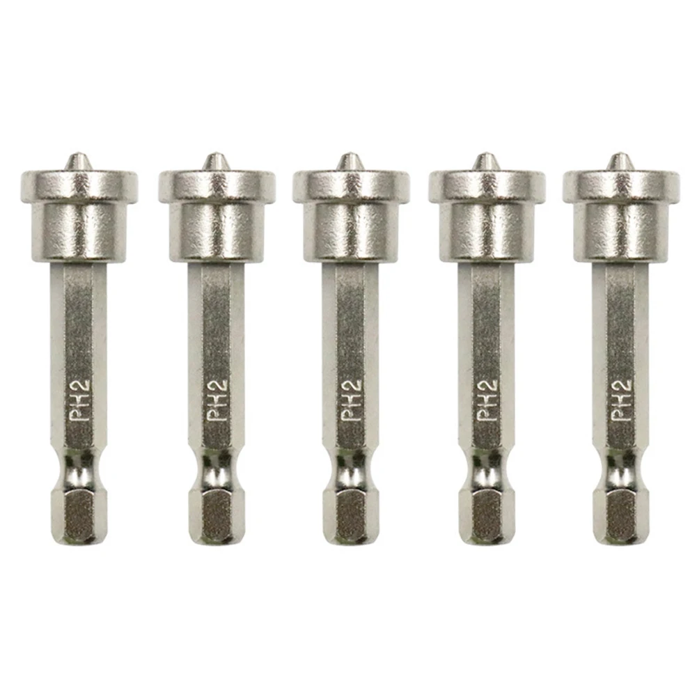 

5/10pcs 25/50mm Magnetic Positioning Screwdriver Bit 1/4" Hex Shank Drywall Bit For Bit Holder Installation Plasterboard Screw