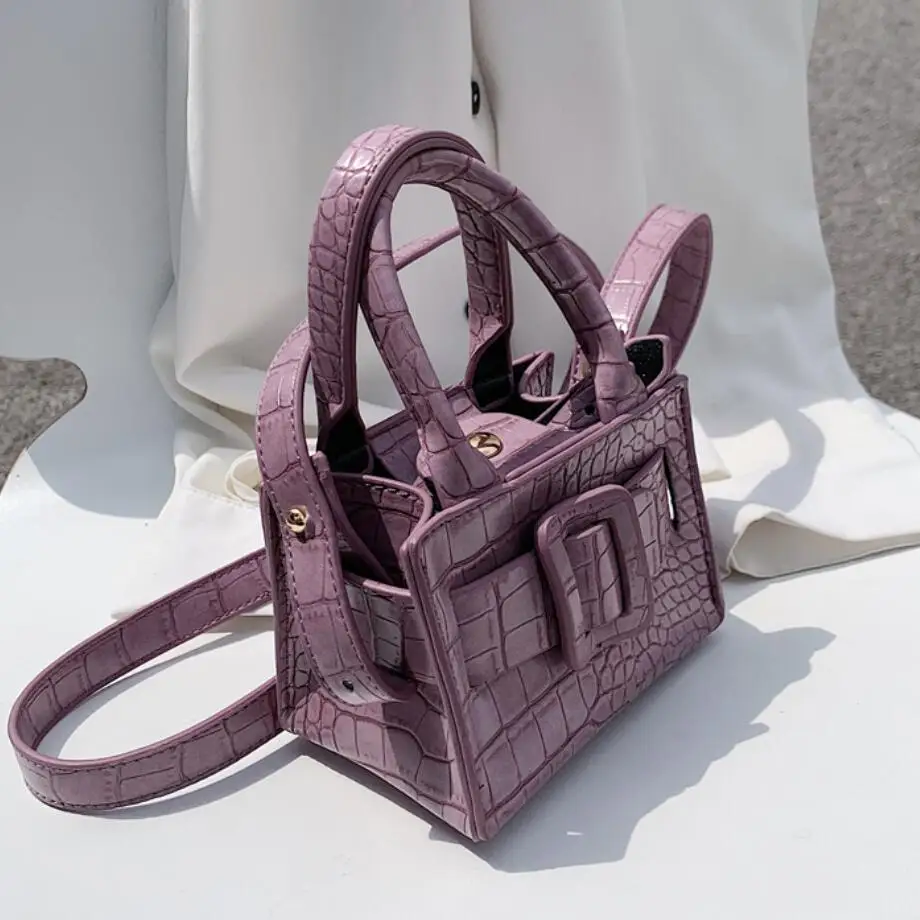 

Миниатюрная сумка-тоут с узором под камень, Новинка лета 2020, женская дизайнерская сумка высокого качества из искусственной кожи, дорожная с...