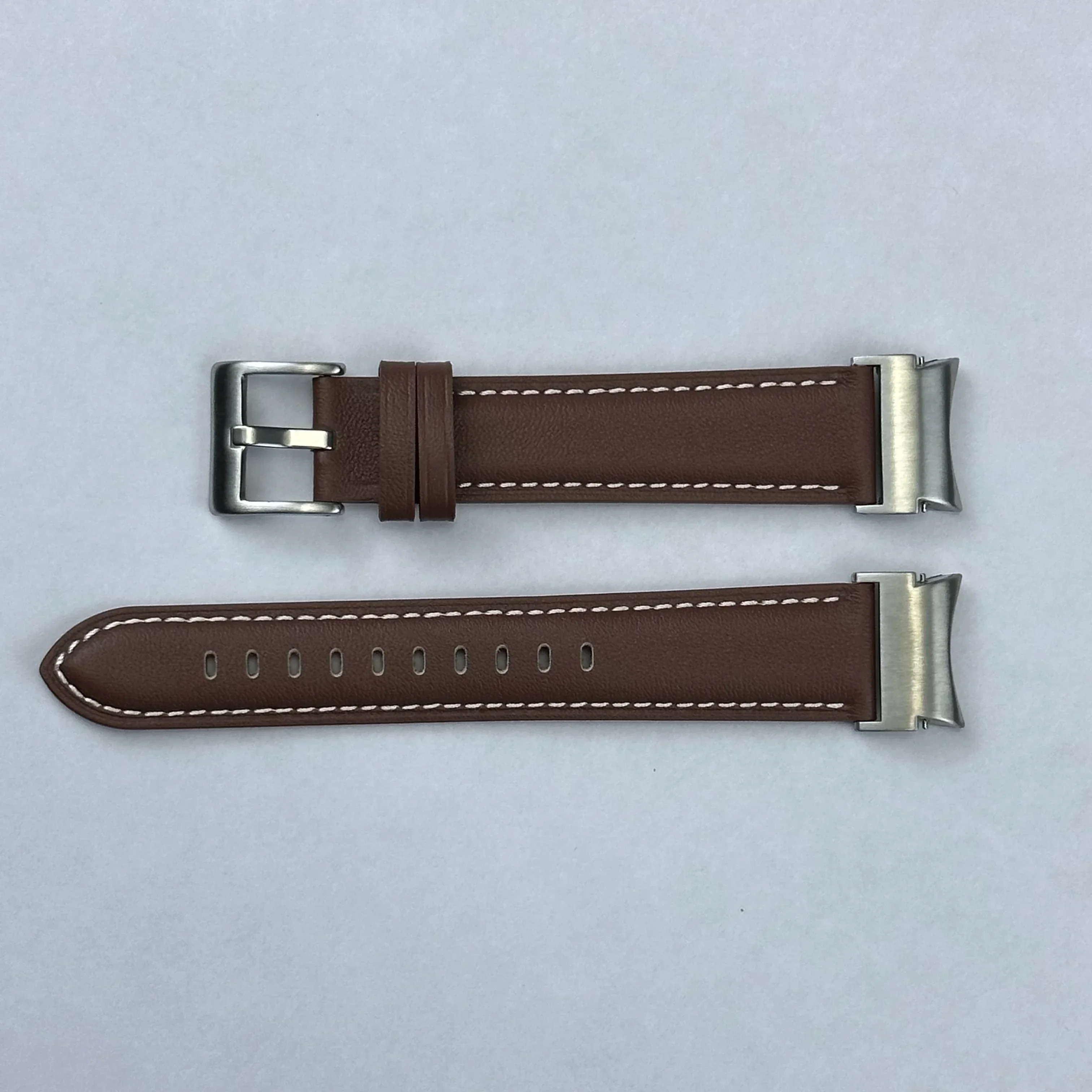 Ремешок кожаный для Samsung Galaxy Watch 6/5/4 40 мм 44 5Pro 45