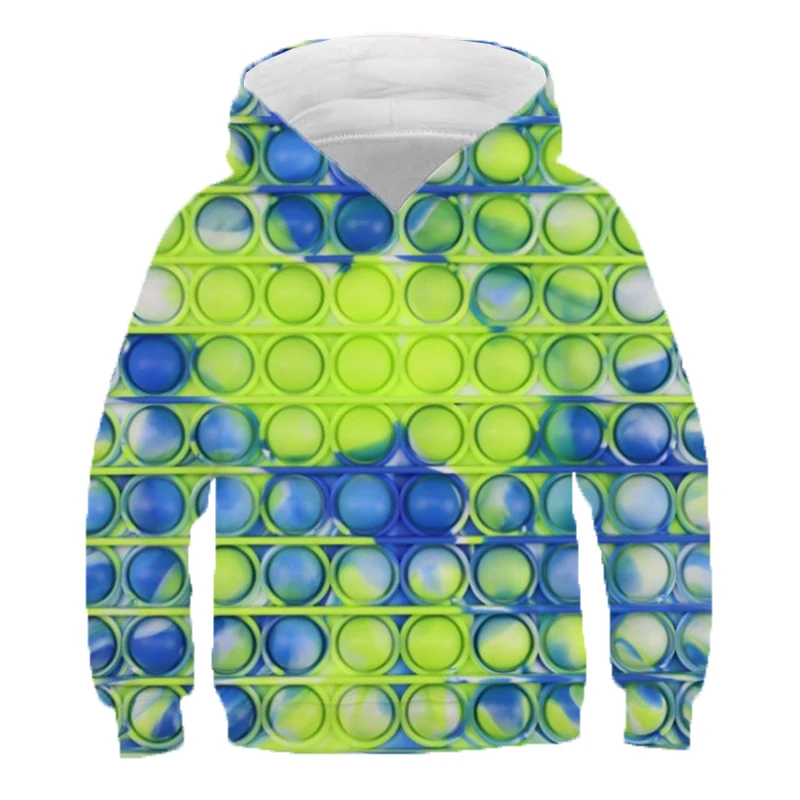 

Casual 3D Cartoon POP Fidget Hoodie Children Sweatshirt Hot Game Oversize Pullover Kids Streetwear Clothes Boys Girls Harajuku