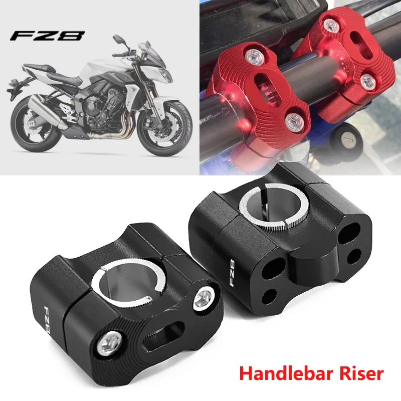 

For Yamaha FZ8 FZ 8 FAZER 2010-2014 2013 2012 2011 CNC 22mm 28mm Handlebar Risers Adapter Off Road Motorcycle Bar Clamps