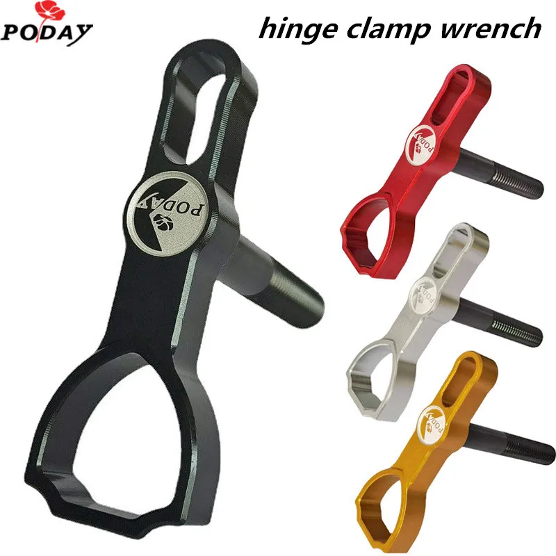 

1pair Folding bike hinge clamp wrench for brompton bike finger knob wrench