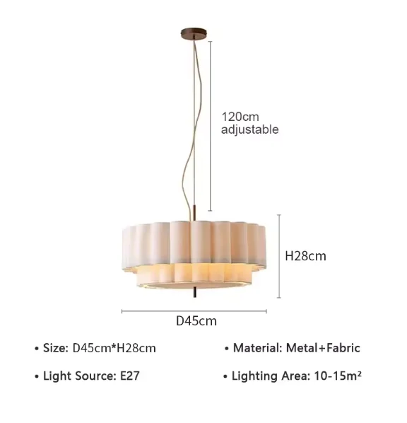 

Подвесной светильник HomeLover Linen Wabi Sabi