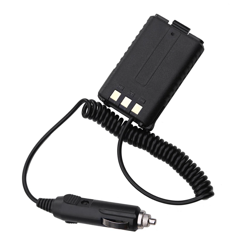 

12V Car Charger For Baofeng Dual Band Radio UV5R 5RA 5RE Walkie Talkie Accessories UV-5R UV-5RA UV-5RE