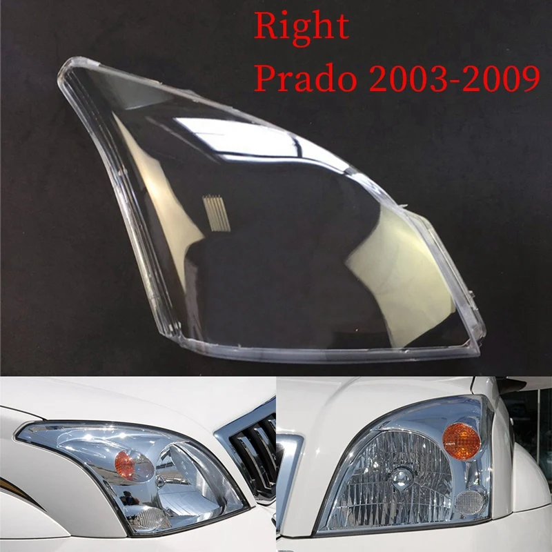 

Headlight head light lamp Shell Car Headlight head light lamp Lens Shell Cover for Toyota Prado 2003-2009