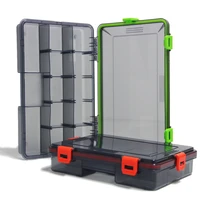fishing tackle box 13 compartments fishing accessories baits lure hook boxes plastic storage case high strength