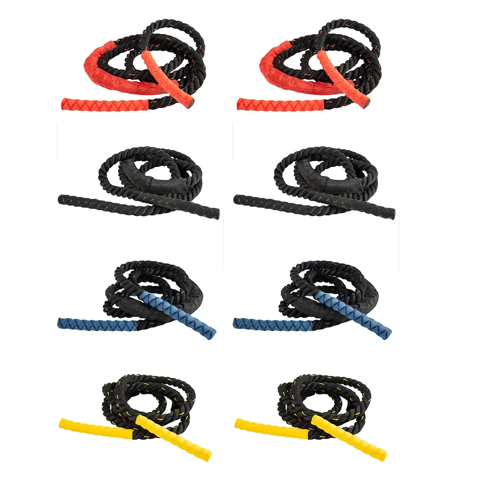 

Heavy Weighted Jump Rope Fitness Exercise Workout 25mm Skipping Rope for Training Women Men Home Gym Outdoor
