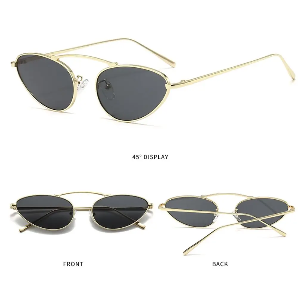 Женские солнцезащитные очки кошачий глаз в стиле ретро