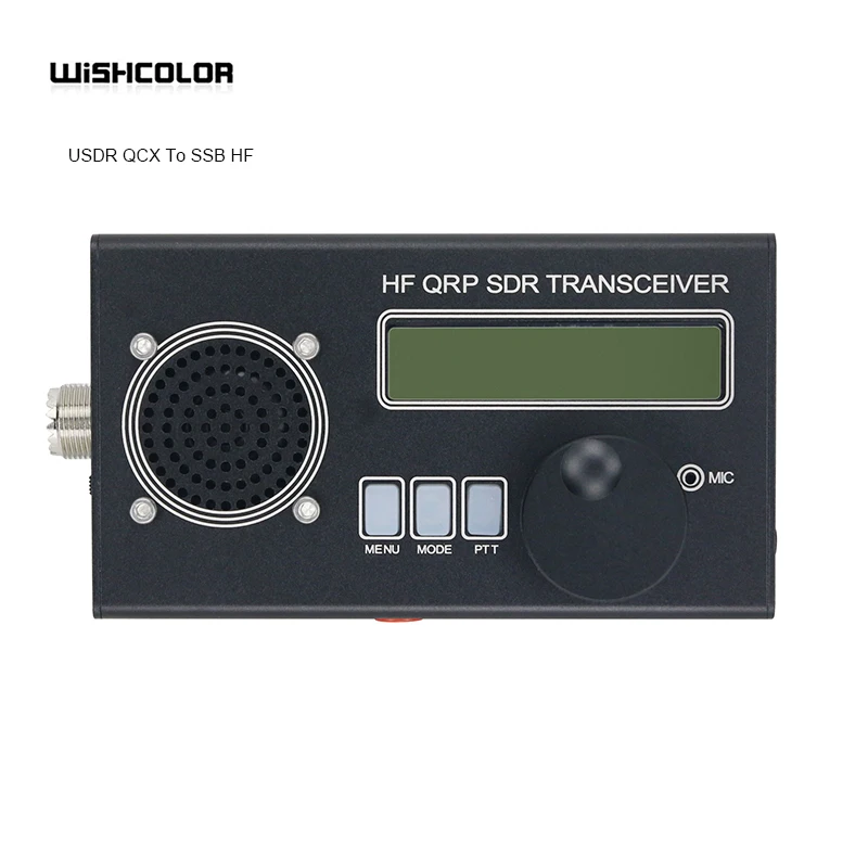 Приемопередатчик Wishcolor USDX QCX To SSB HF 8-полосный приемопередатчик QRP SDR 5 Вт с функцией