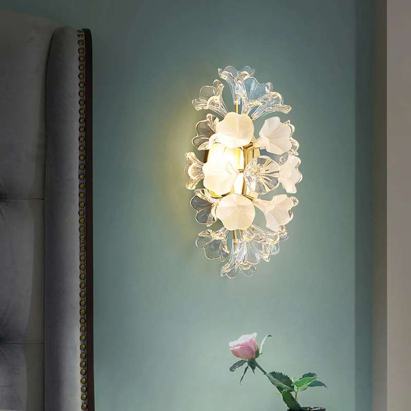 

Роскошные Настенные светильники, Современное креативное бра для спальни, прикроватного столика, гостиной, коридора, лестницы
