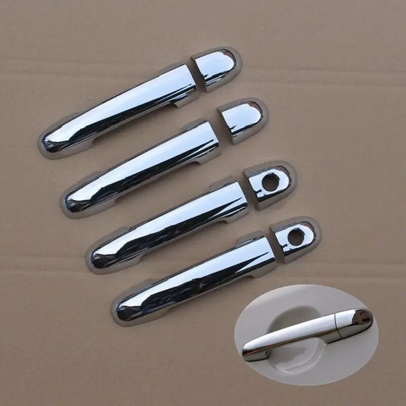 

For Hyundai Elantra 2007 - 2010 HD 2008 2009 2010 New Chrome Car Side Door Handle Cover Trim Car Accessories Stickers Styling