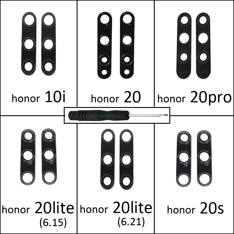 Для HUAWEI Honor 20S 20 Pro 20s оригинальная новая камера для телефона стеклянный объектив