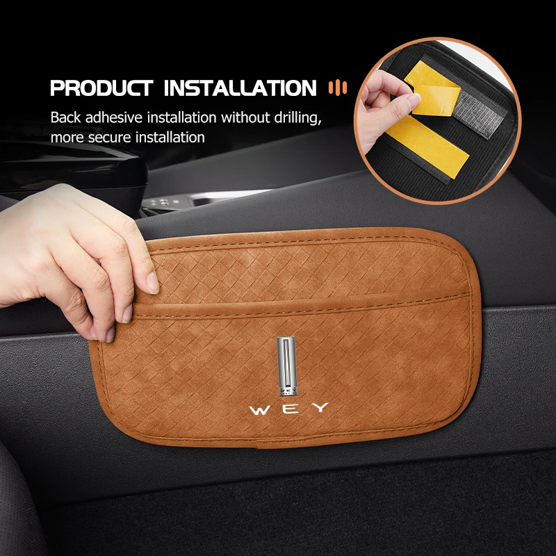 Самоклеящаяся многофункциональная сумка для хранения спинки автомобильных