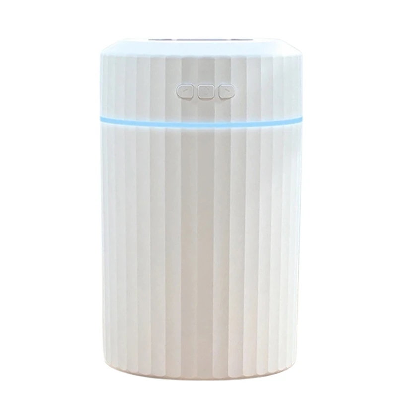 

2L USB Large Capacity Humidifier Double Spray Household Mute Aromatherapy Bedroom Desktop Gift