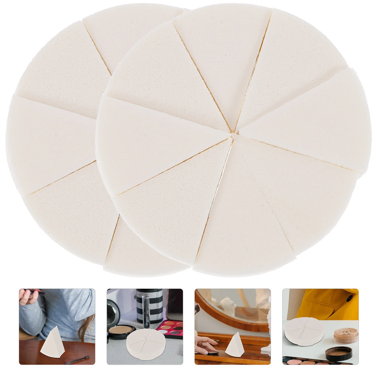 

Puff Sponge Powder Makeup Triangle Foundation Facewedge Spongesbeauty Tools Fluffy Loose Body Dry Wet Blender Tool Latex Puffs