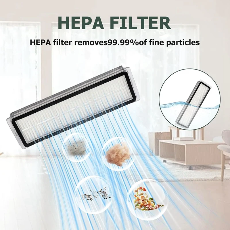 Для Dreame L10S Ultra робот-пылесос основная боковая щетка Hepa фильтр швабра сменные