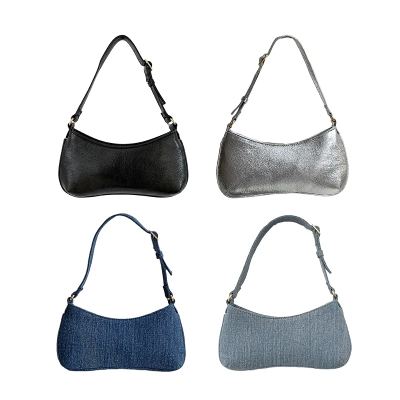 

2023 NEW Solid Color Bags Shoulder Bags for Girl Women Lady Purse Underarm Bag