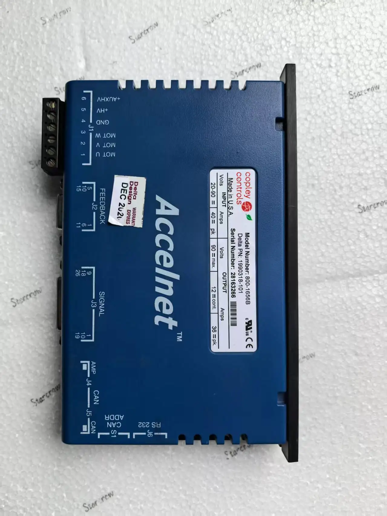 Б/у Copley Controls 800-1656B Accelnet AMAT Delta 1990318 -101