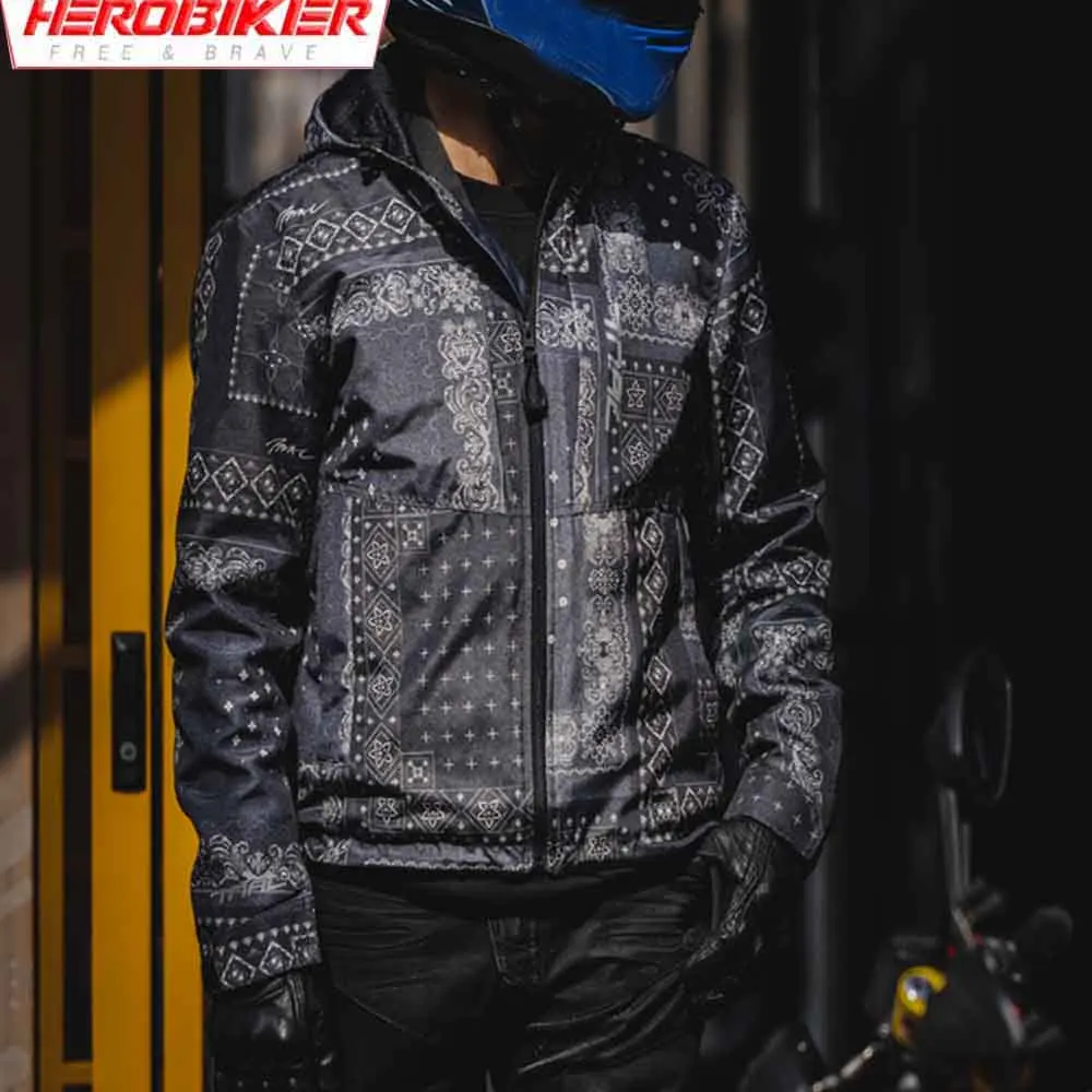 

Motorcycle Jacket with Protective Gear Moto Jackets Waterfroof Motocross Racing Motorbike Riding Clothes Man Women Clothes Hot