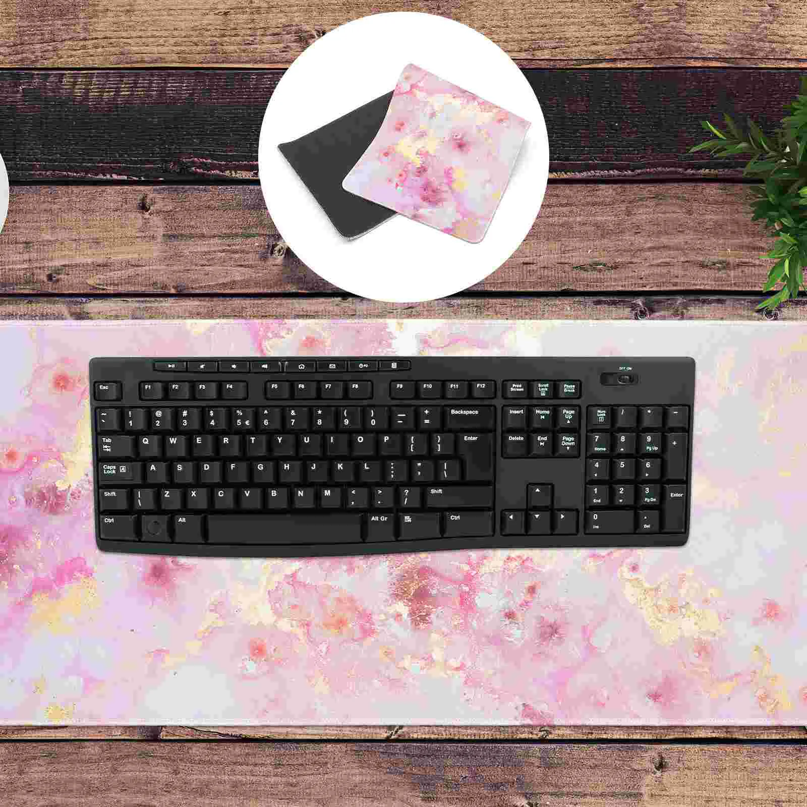 

Mat Rubber Gaming Pad Anti-slip Desktop Pad For Laptop Computer