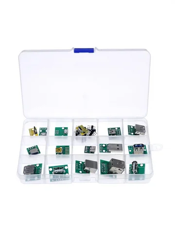 Набор переходников USB 2.0 3.0 Type-C 16 шт.