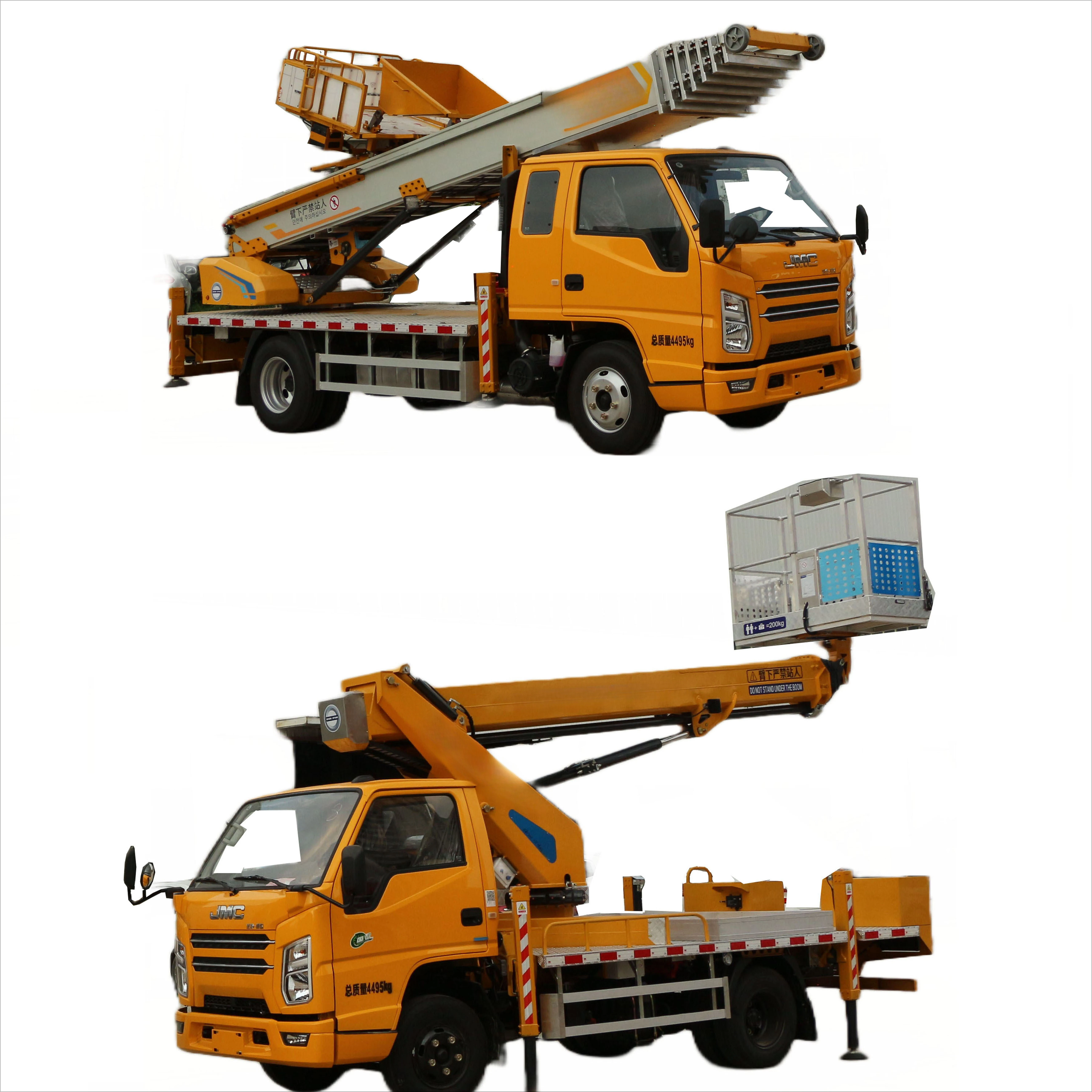 Everstar от 30 до 60 м грузовик с подъемной лестницей резервуар для воды 4000 л воздушная