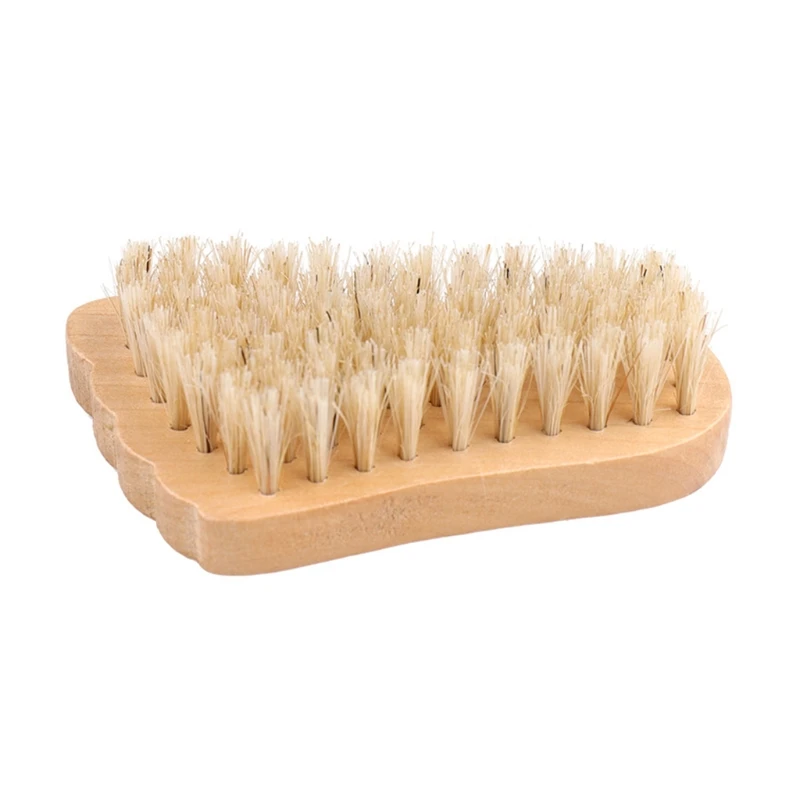

Nail Brush Cleaning Wooden Natural Boar Bristle Brushes Manicure Pedicure Tool Drop Shipping