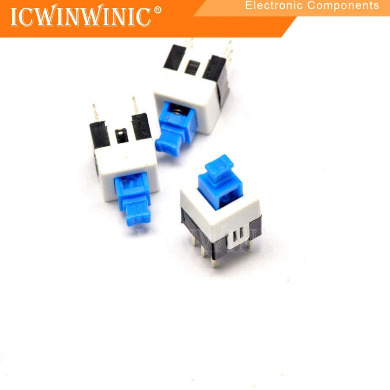 

10 шт. 6-контактный кнопочный сенсорный переключатель 7x7 мм