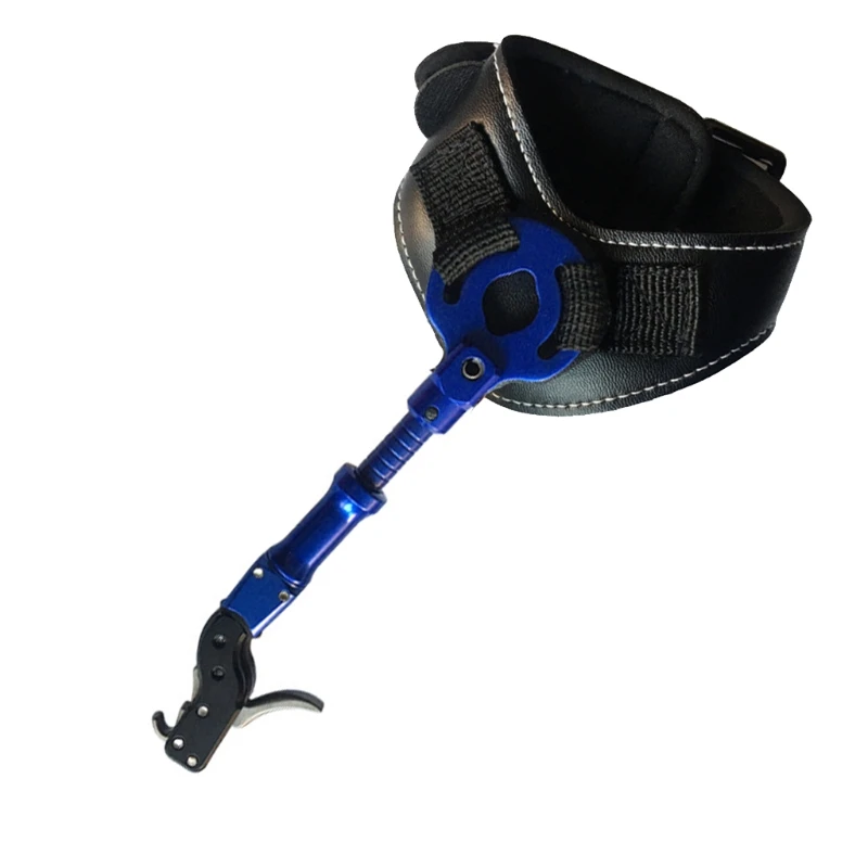 

F1FD Caliper Release Aid Buckle Wrist Strap Adjustable Bow Shooting Trigger