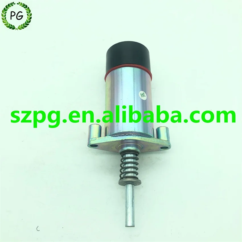 

125-5774 Fuel Shutdown Stop Solenoid 24V for Caterpillar Excavator