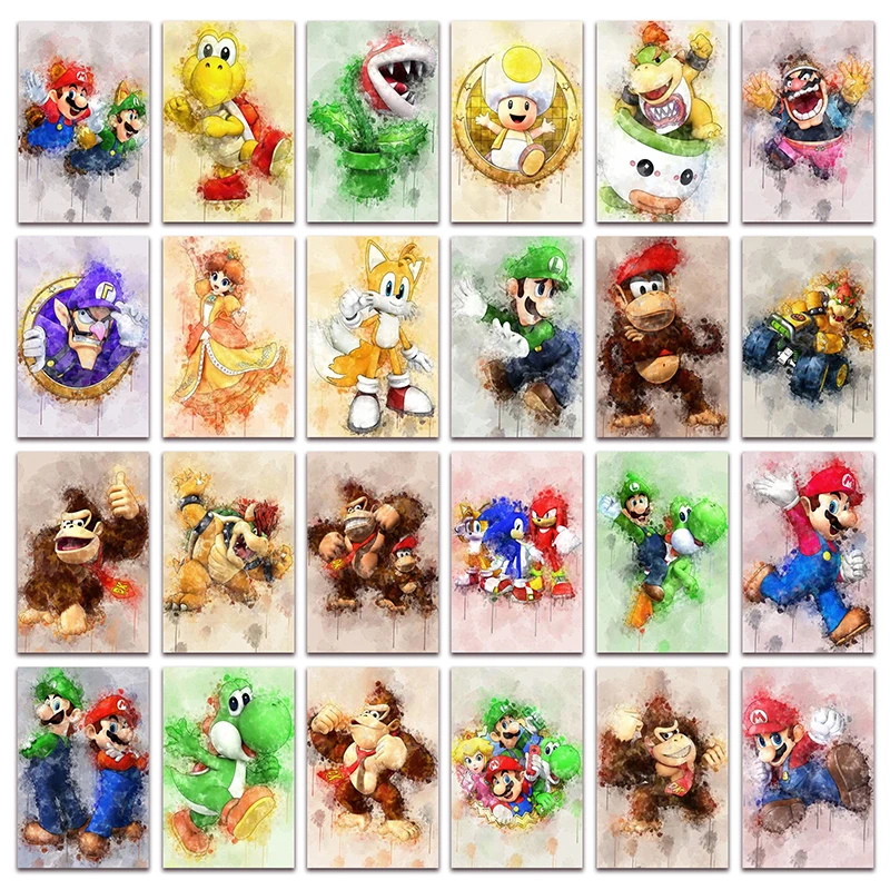 

New Full Diamond mosaic Cartoon Dinosaur Tortoise DIY Diamond painting embroidery Home decor Orangutan brother cross stitch E139