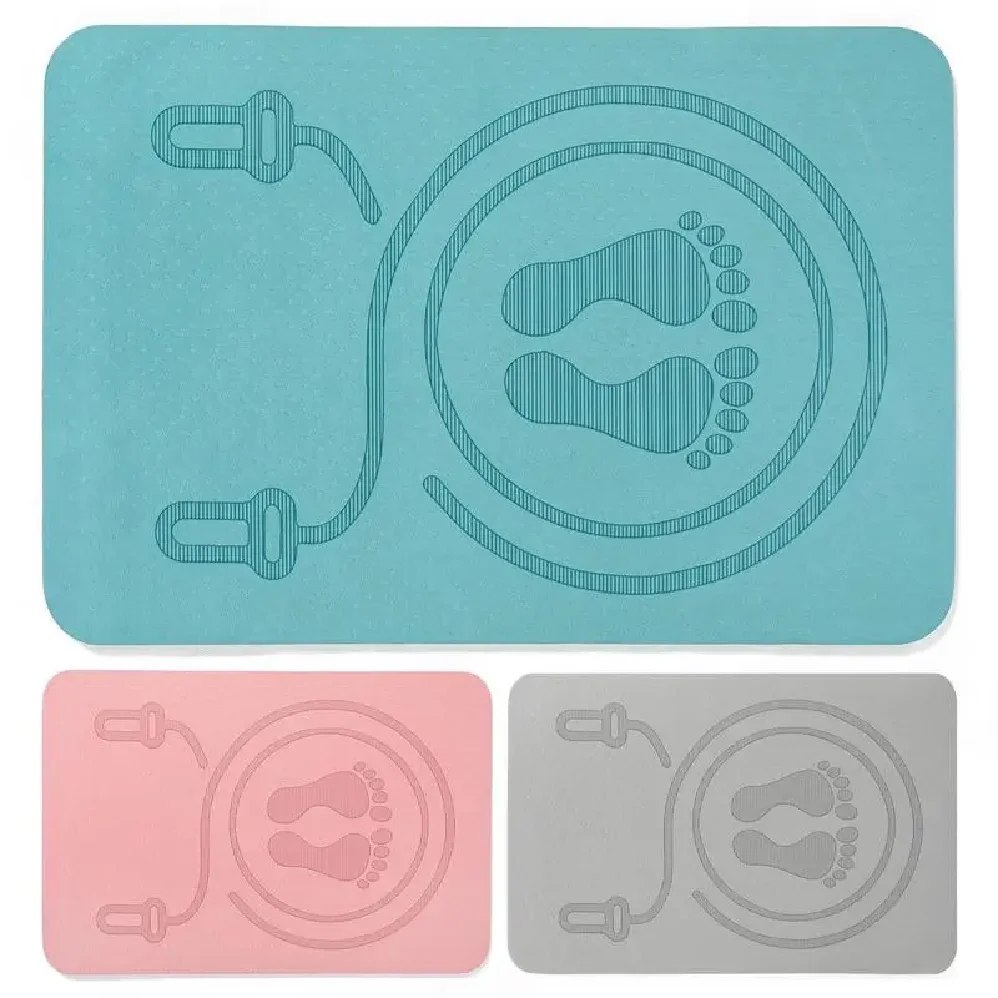 Противошумный коврик для прыжков со скакалкой амортизирующий йоги доска высокой