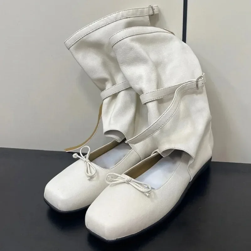 Корейская версия из овчины нишевые туфли Мэри Джейн натуральной кожи с