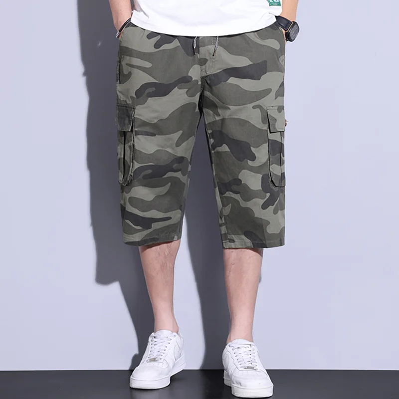

Camouflage Summer Casual Men's Shorts Loose Cotton Thin Sports Quick-Drying Comfort Shorts
