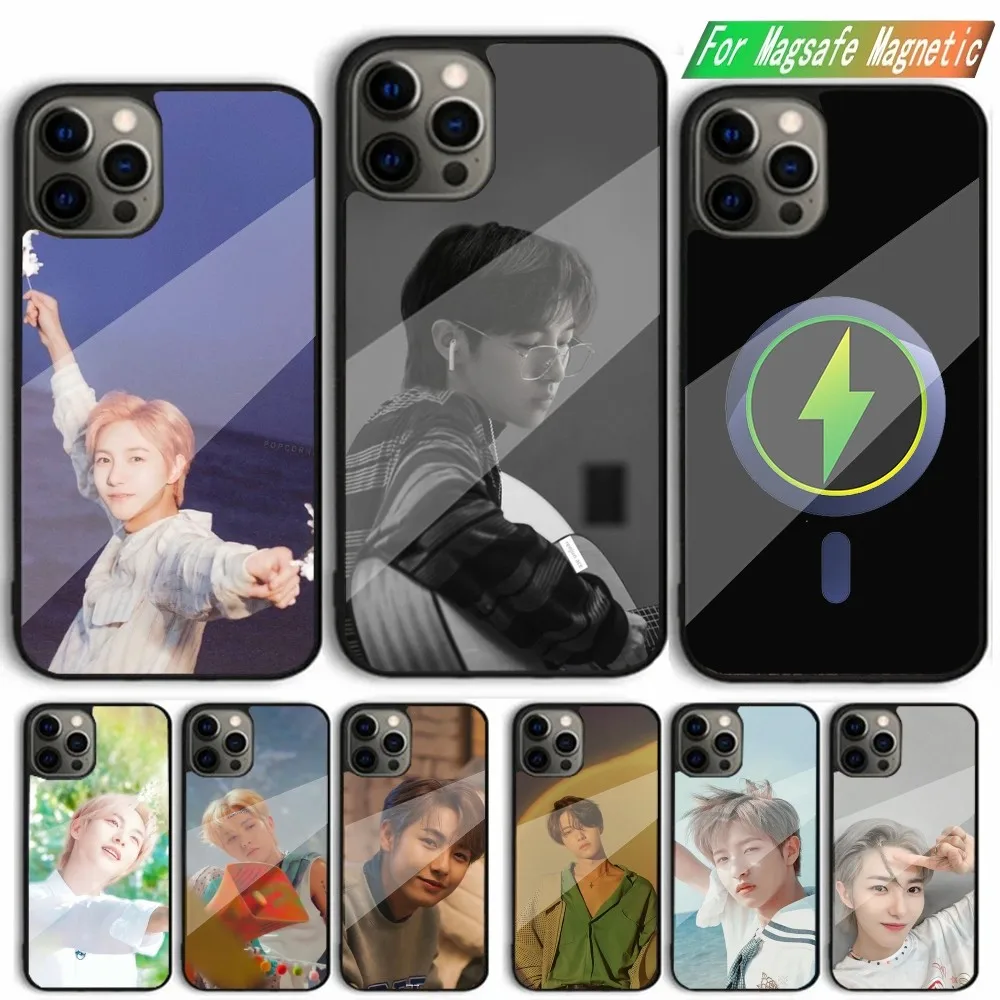 Чехол для телефона Singer R-RENJUN iPhone 15 14 13 12 11 Plus Pro Max Mini Magsafe с магнитной беспроводной